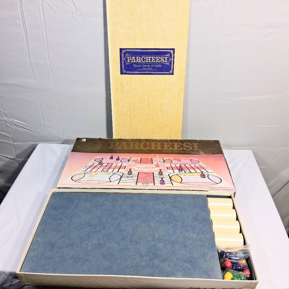 1982 Parcheesi Vintage Complete Deluxe Edition Game/Set - Picture 5 of 11